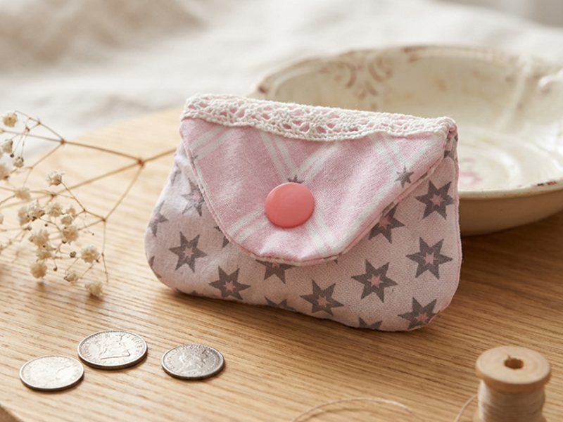 Preview: Täschchen aus Stoff - ITH-Stickdatei